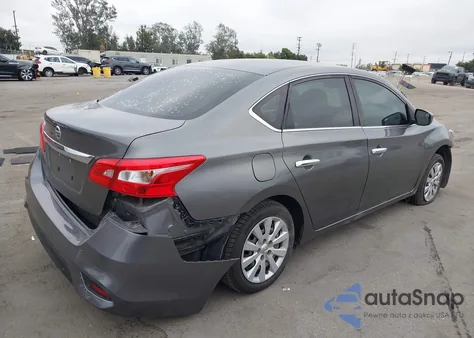 2018 Nissan Sentra S z USA, uszkodzony, nr VIN 3N1AB7AP0JY314888